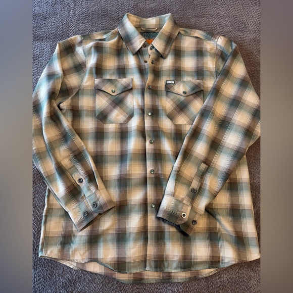 Dixxon Flannel Long Sleeve Snap Button Up “Hollow Point” - Picture 1 of 9